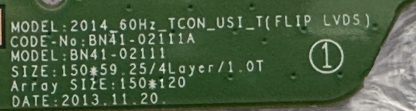 BN95-01304C BN41-02111A SAMSUNG UE32J5373ASXTK T.CON BOARD - Görsel 2