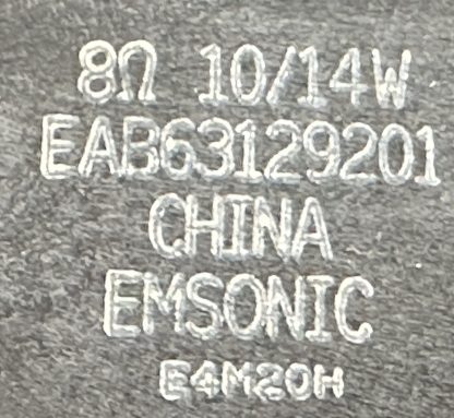 EAB63129201 EAB63129202 LG 55UB850V-ZD SPEAKER - Görsel 8