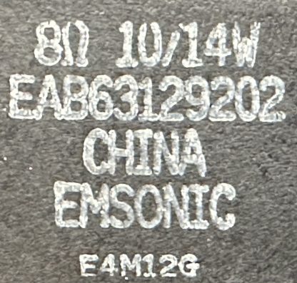 EAB63129201 EAB63129202 LG 55UB850V-ZD SPEAKER - Görsel 7