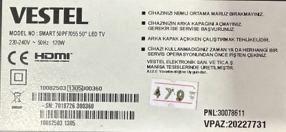 VESTEL 40FA7100 SEHPA AYAĞI - Görsel 8