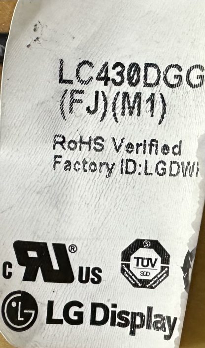EAD63525718 EAD63525719 LG 43UH650V LVDS KABLO - Görsel 3