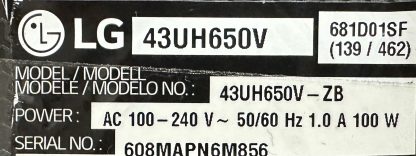EAD63525718 EAD63525719 LG 43UH650V LVDS KABLO - Görsel 4