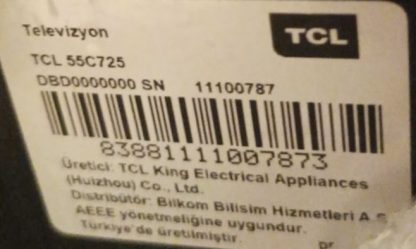 RC902V FMR1 TCL 55C725 KUMANDA - Görsel 3