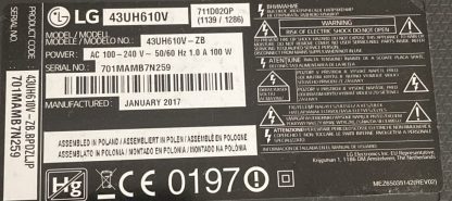 LG 43LH570V SEHPA AYAĞI - Görsel 3