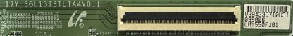 17Y_SGU13TSTLTA4V0.1 SONY KD-55XE9005 T.CON BOARD - Görsel 2
