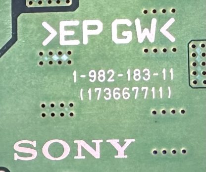 1-982-183-11 (173667711) SONY KD-55XE9005 LED DRIVER BOARD - Görsel 2