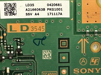 1-981-827-12 (198182712) SONY KD-55XE9005 LED DRIVER BOARD - Görsel 3