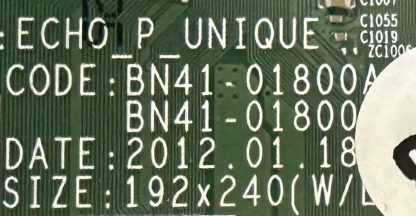 BN94-05567T BN41-01800A SAMSUNG UE55ES8000SXTK MAİN BOARD - Görsel 3