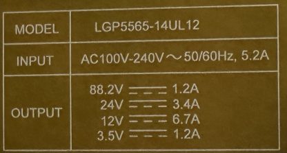 EAY63149101 LGP5565-14UL12 LG 65UB980V POWER BOARD - Görsel 4