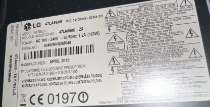 LG Innotek POLA2.0 60 Rev 0.1 L Type LG 60LN575S-ZE LED BAR - Görsel 5