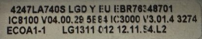 EBT62383434 EBT62596128 EBR76348701 LG 55LA740S-ZB MAİN BOARD - Görsel 3