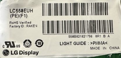 EAY62512802 EAX64744301 LG 55LM860V POWER BOARD - Görsel 3