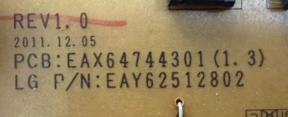 EAY62512802 EAX64744301 LG 55LM860V POWER BOARD - Görsel 2