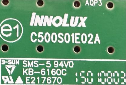 C500S01E02A L500S102EB-C008 280350017515 PHILIPS 50PUK6809/12 İNVERTÖR BOARD - Görsel 2