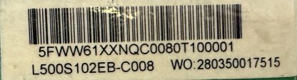 C500S01E02A L500S102EB-C008 280350017515 PHILIPS 50PUK6809/12 İNVERTÖR BOARD - Görsel 3