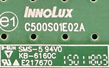 C500S01E02A 280350018496 PHILIPS 50PUK6809/12 LED DRIVER BOARD - Görsel 2