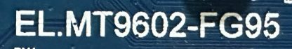 EL.MT9602-FG95 DIJITSU 55DS9800 MAİN BOARD - Görsel 2