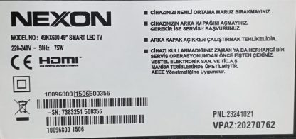 NEXON 49NX600 49 SMART LED BAR - Görsel 3
