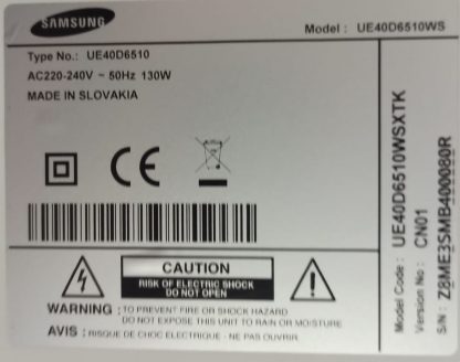 BN96-16798A SAMSUNG UE40D6510WS SPEAKER - Görsel 6