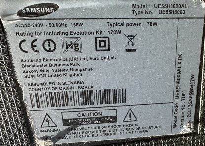 BN44-00727A L55C2Q_EDY SAMSUNG UE48H6870ASXTK POWER BOARD - Görsel 4