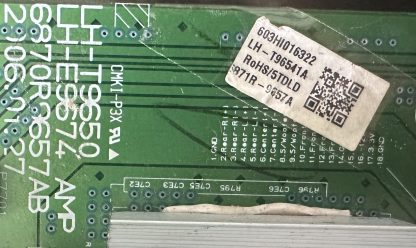 6871R-9657A LG LHT9654 SES ÇIKIŞ BOARD - Görsel 2