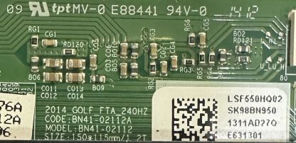 BN95-01311A BN41-02112A SAMSUNG UE55H8000AL T.CON BOARD - Görsel 2