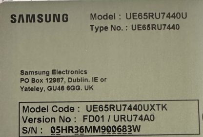 BN44-00932B BN44-00953A SAMSUNG UE55NU7100UX POWER BOARD - Görsel 4