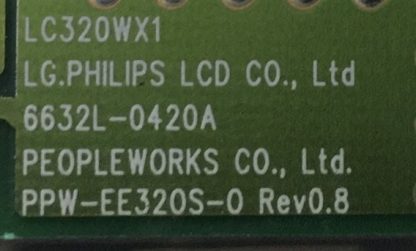 6632L-0420A PANASONIC TX-P42S20E İNVERTÖR BOARD - Görsel 2