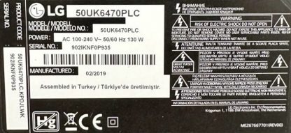 LG 43UK6470 SEHPA AYAĞI - Görsel 8