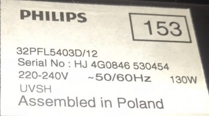 VIC-ME8-32 PHILIPS 32PFL7613D SEHPA AYAĞI - Görsel 6