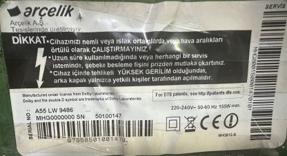ZJA192R-2 ARÇELİK A55LW9486 KART - Görsel 3