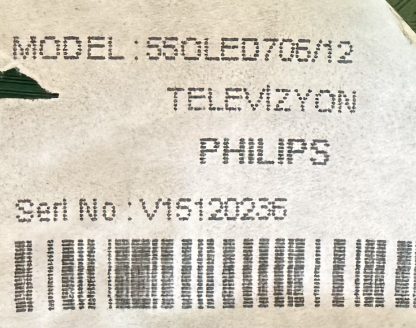 715G9892-P01-003-003M PHILIPS 55OLED706/12 POWER BOARD - Görsel 5