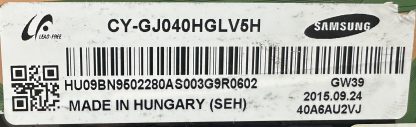 BN95-02131A BN41-02354A SAMSUNG UE40JU6070U T.CON BOARD - Görsel 4