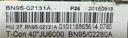BN95-02131A BN41-02354A SAMSUNG UE40JU6070U T.CON BOARD - Görsel 2