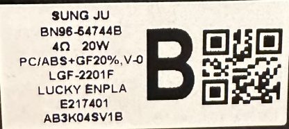 BN96-54744B SAMSUNG QE65S90CAT SPEAKER - Görsel 2