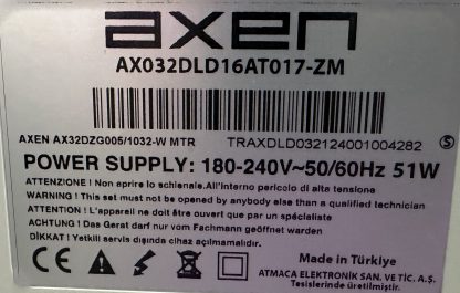 AXEN AX032DLD16AT015-ZTM SEHPA AYAĞI - Görsel 4