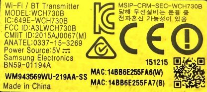 BN59-01194A SAMSUNG UE75JU7000TXTK WİFİ MODÜL - Görsel 2