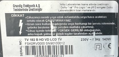 ARÇELİK TV 182BHDVD LCD SEHPA AYAĞI - Görsel 4