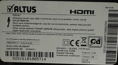 GRUNDIG 55GEU7900B SEHPA AYAĞI - Görsel 9