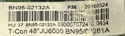 BN95-02132A BN41-02354A BN97-09447A SAMSUNG UE48JU6070UXTK T.CON KART - Görsel 2