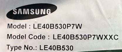 BN94-02710G BN94-02943F BN41-01165B SAMSUNG LE40B530P7W  MAİN BOARD - Görsel 6