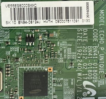 BN94-06124J BN41-01800B SAMSUNG UE55ES8090SX MAİN BOARD - Görsel 2