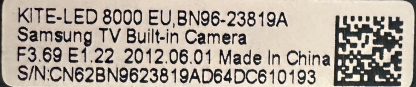 BN96-23819A SAMSUNG UE55ES8090 CAMERA - Görsel 2