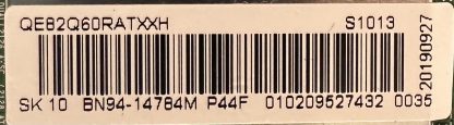 BN94-14784M BN41-02695A SAMSUNG QE82Q60RAT MAİN BOARD - Görsel 2