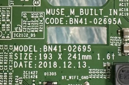 BN94-14784M BN41-02695A SAMSUNG QE82Q60RAT MAİN BOARD - Görsel 3