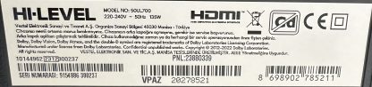 HI-LEVEL 50UL700 KUMANDA - Görsel 2