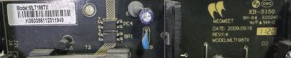 MLT198TX KB-5150 SABA 40UZ27000 POWER BOARD - Görsel 2
