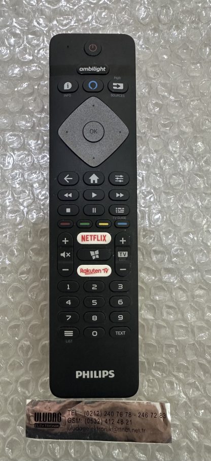 398GM10BEPHN0038HT YKF456-017 PHILIPS 43PUS7805/62 KUMANDA