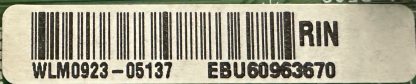 EBU60963670 EAX61766102 LG 42LE4500-ZA MAİN BOARD - Görsel 2