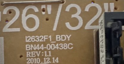 BN44-00438C I2632F1_BDY SAMSUNG LE32D550K1WXTK POWER BOARD - Görsel 2